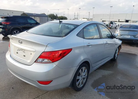 2014 Hyundai Accent Gls z USA, uszkodzony, nr VIN KMHCU4AEXEU751105